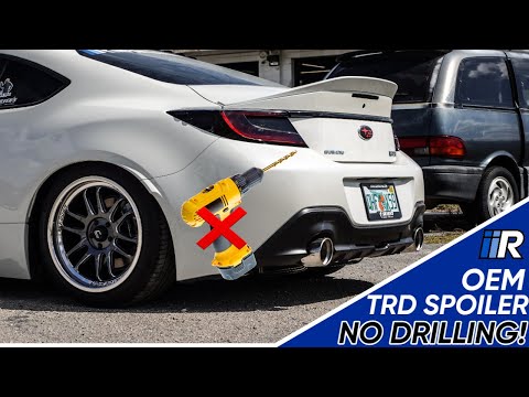 Toyota TRD GR Trunk Spoiler Subaru BRZ 22-25 / Toyota GR86 22-25 - Ignition Red DCK | MS342-18007-D0